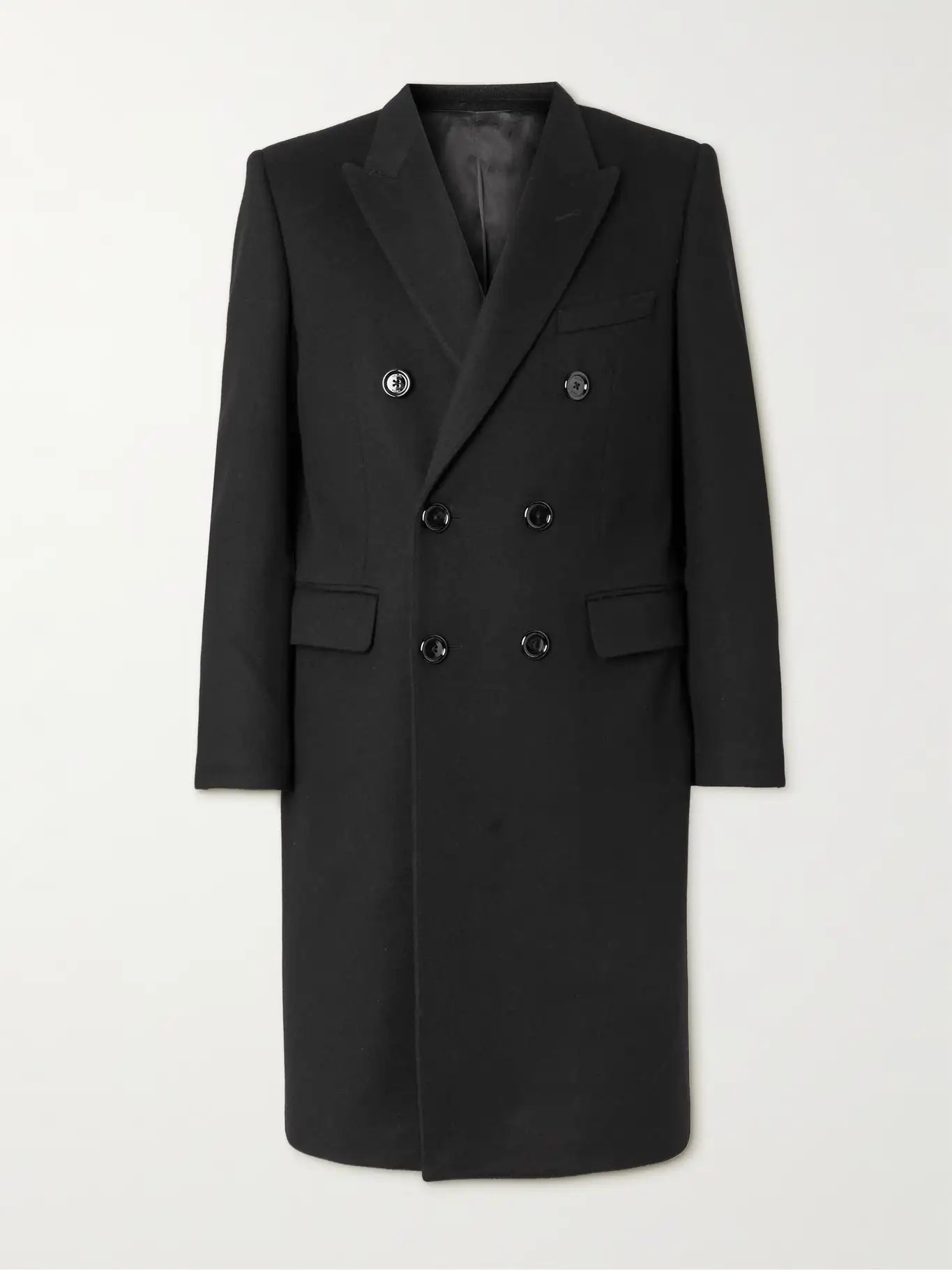 Slim-Fit Double-Breasted Wool Coat | Mr Porter (US & CA)