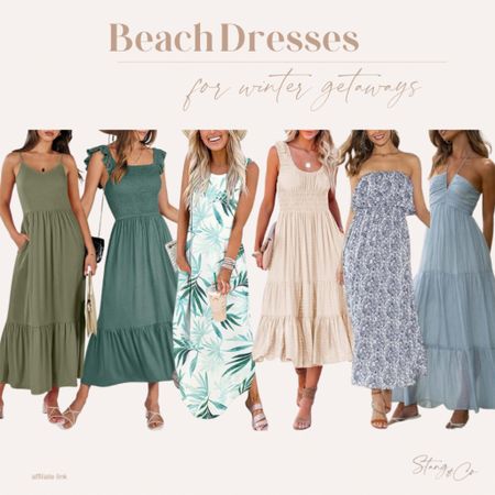 Beach dresses for your winter getaway!

Maxi dress, long dress, spring dress, resort wear, vacation outfit idea, tall friendly spitfire, Amazon fashion

#LTKstyletip #LTKfindsunder50