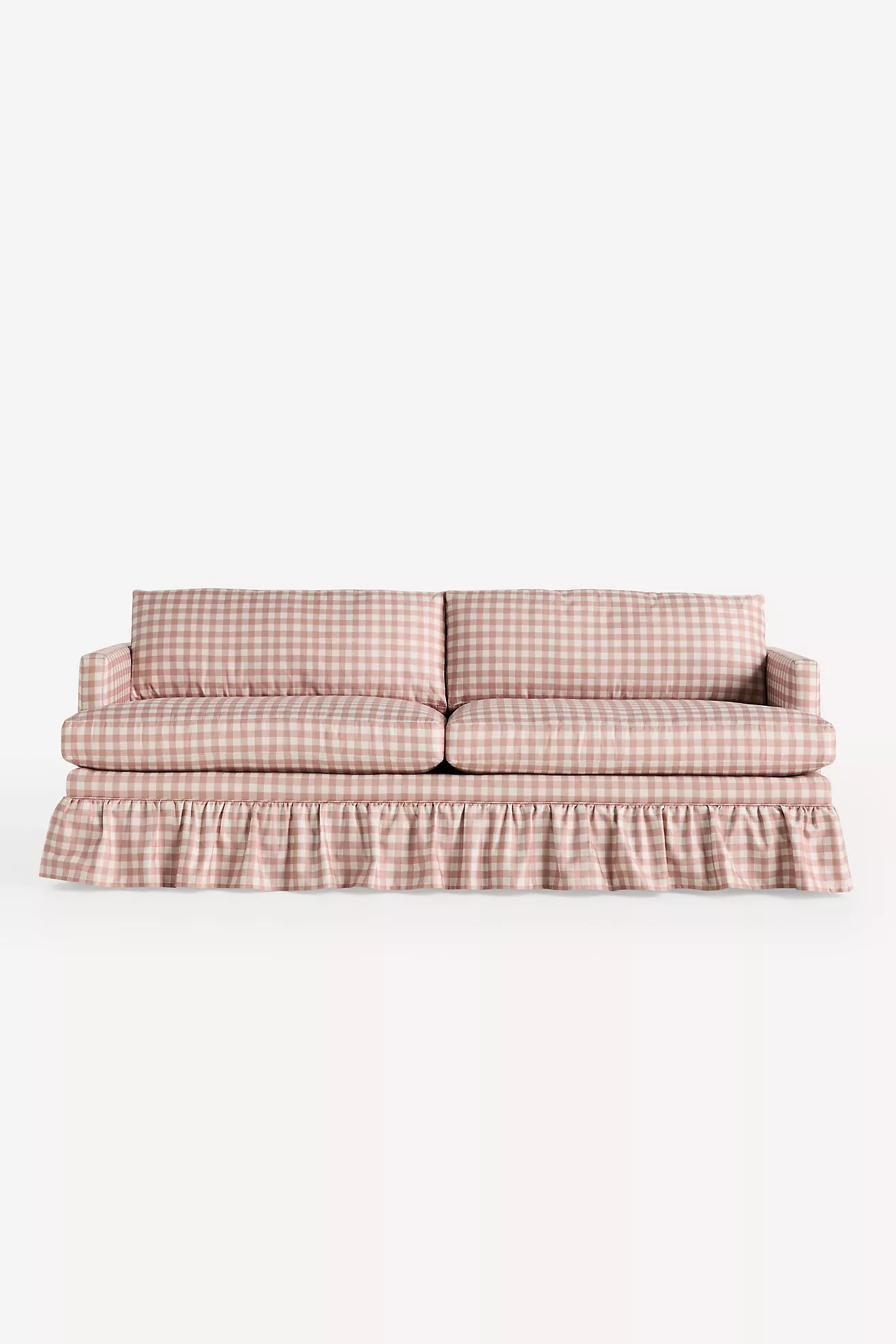 Bowen 83" Ruffle Sofa | Anthropologie (US)