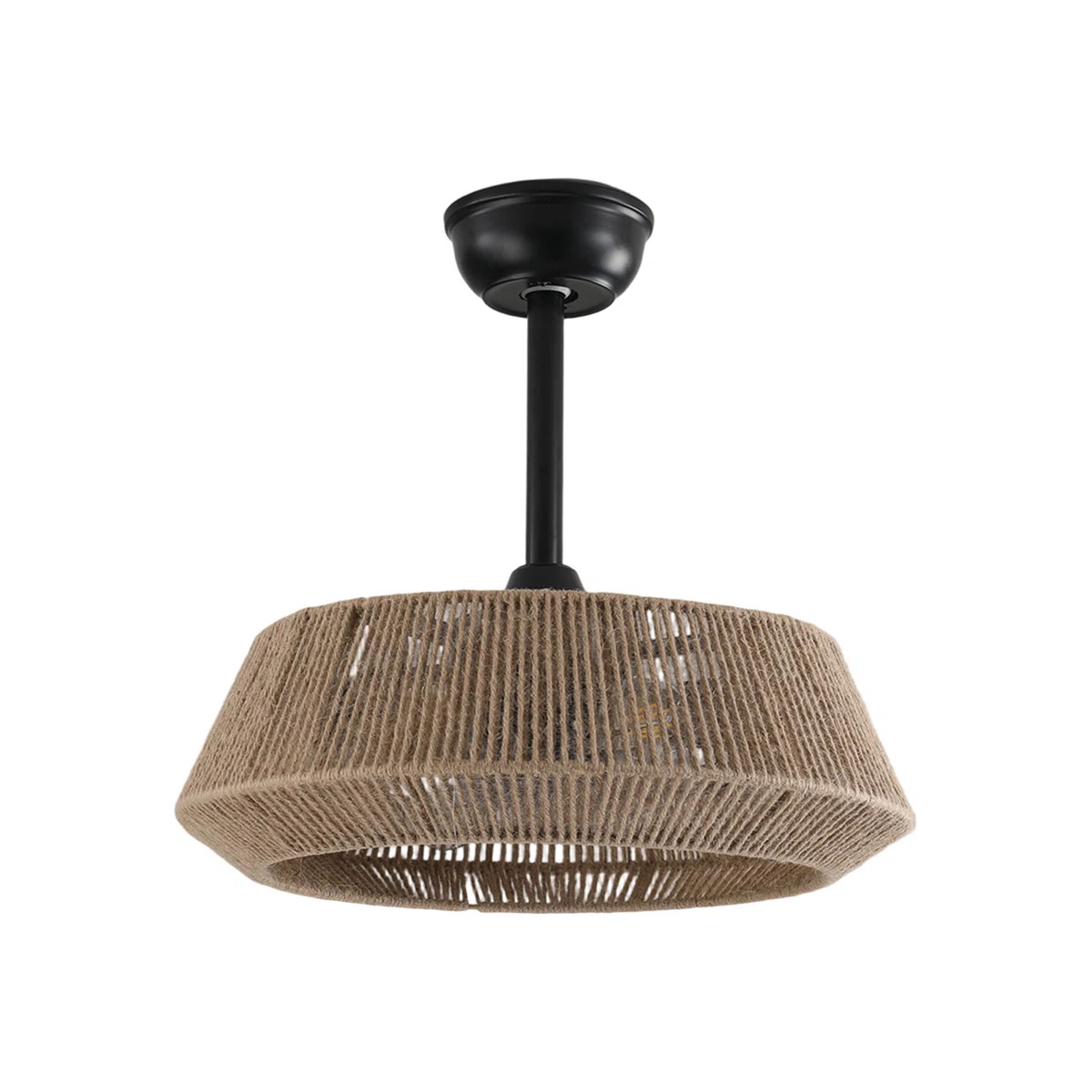 19.68'' Caged Ceiling Fan With 4 Lights Kit And Remote Control | Wayfair North America