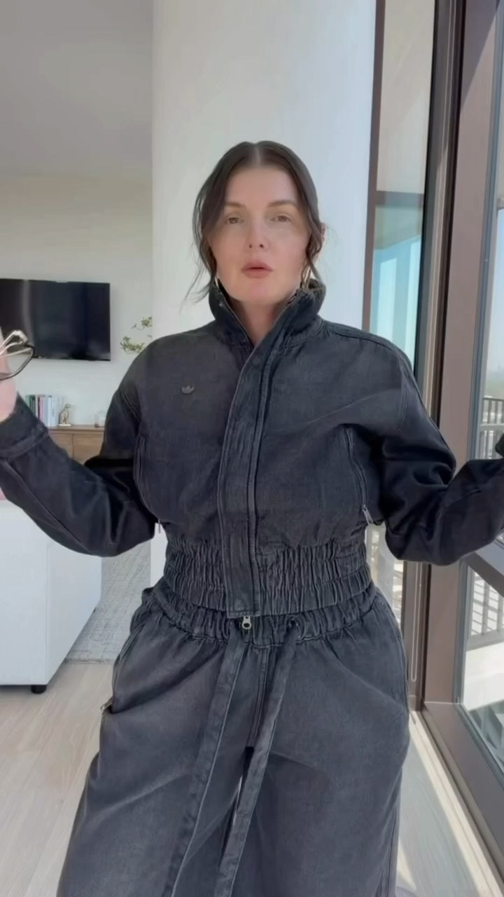 Adidas denim track set with Amazon accessories 

#LTKSeasonal #LTKdayinmylife #LTKootd