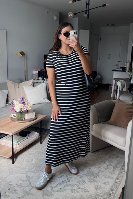 Amazon casual comfortable spring summer dress perfect for everyday! Striped sold out currently but comes in other colors TTS 



amazon fashion | amazon midsize | amazon womens fashion | amazon spring fashion | amazon outfit | amazon dress | casual dress 

#LTKfindsunder50 #LTKmidsize #LTKstyletip