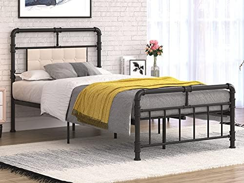 Mecor Twin Size Bedframe (Headboard & Footboard) | Amazon (US)