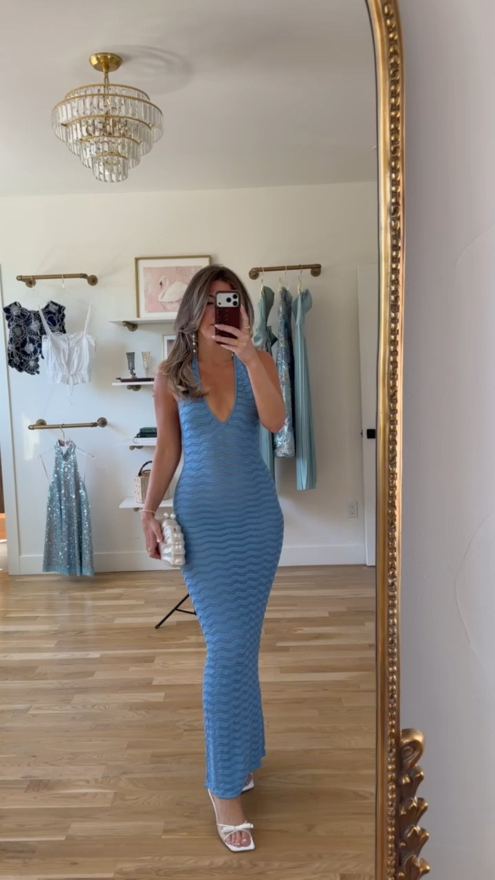blue halter crochet Amazon Spring dress for resort & poolside 

Wearing my usual small

divi: emerson15

Wedding guest
Resortwear
Destination wedding
Formal event
Spring event
Summer party
Special occasion
Nighty

#LTKSeasonal #LTKootd #LTKgrwm