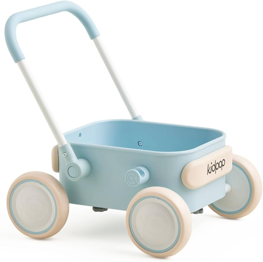 Kidpop PULA 2-in-1 Push and Pull-Along Wagon, Baby Push Walker for First Learner from 7 Month to ... | Amazon (US)