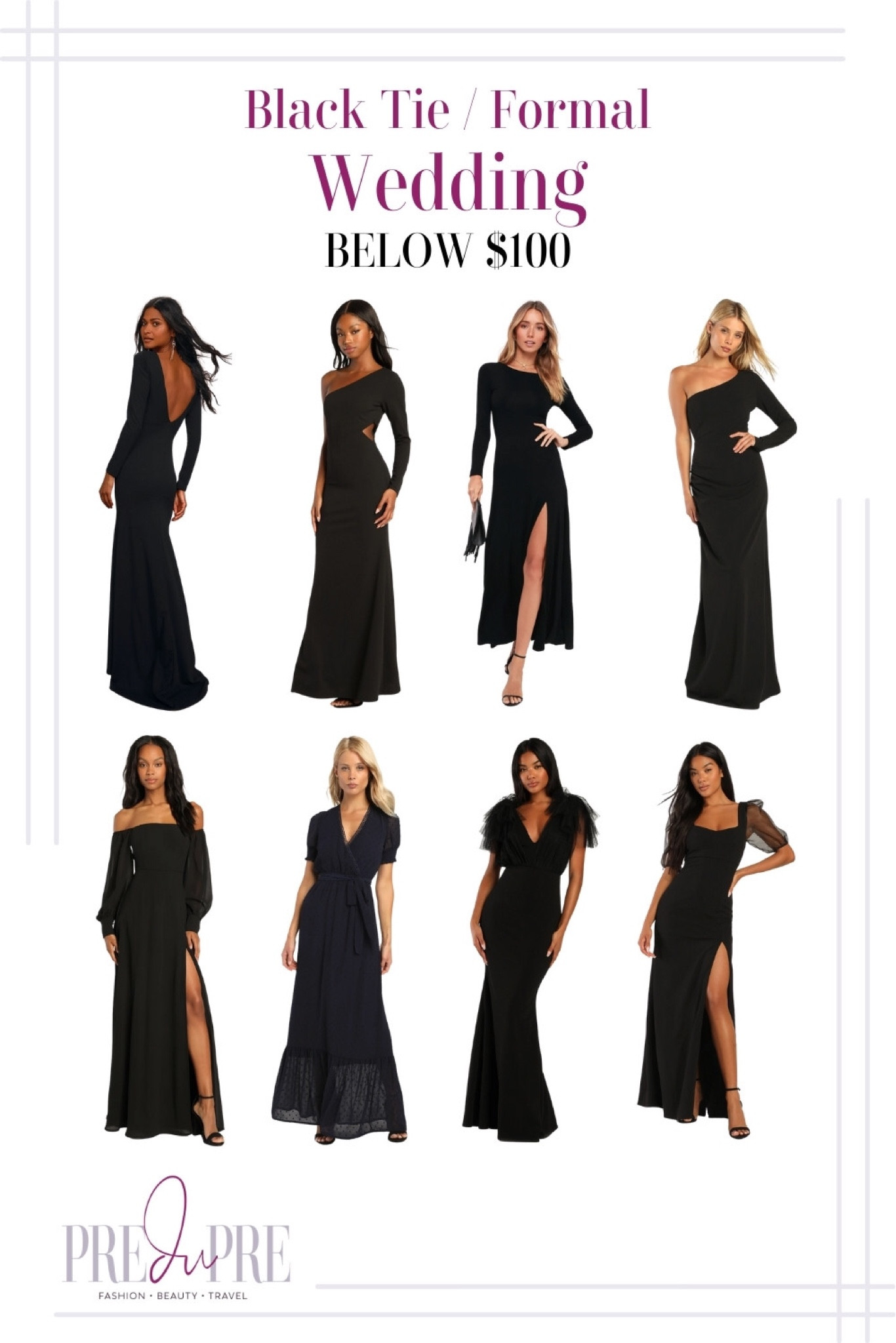 Ever wonder to wear to a fall/winter wedding? I’ve put together wedding guest attire guide for you. You can also read more about the dos and donts of dressing up for a wedding at my blog, www.predupre.com

Wedding, wedding guest, wedding guest outfit, wedding guest inspiration, guest outfit, dress, black tie, formal, semi-formal, casual

#LTKstyletip #LTKunder100 #LTKwedding