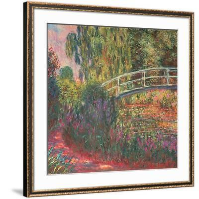 The Japanese Bridge in the Garden of Giverney, 1900 Framed Art | Art.com