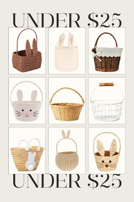 Gender neutral Easter baskets under $25 from Walmart, Amazon, and Target 

#LTKfindsunder50 #LTKSeasonal #LTKkids