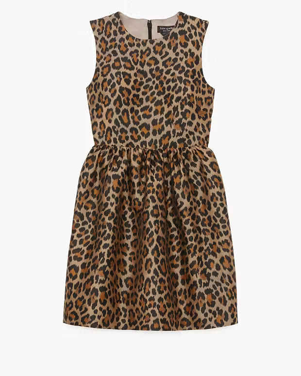 Classic Leopard Brocade Dress | Kate Spade (US)