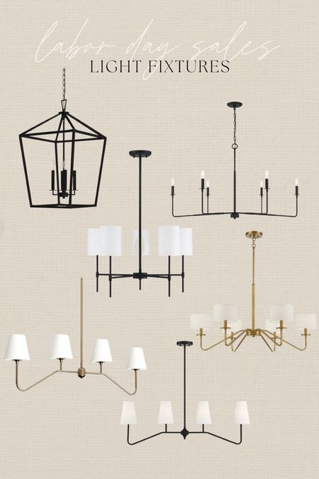 Light fixtures on sale for Labor Day #chandelier #pendant #bedroom #diningroom 

#LTKsalealert #LTKhome #LTKSale