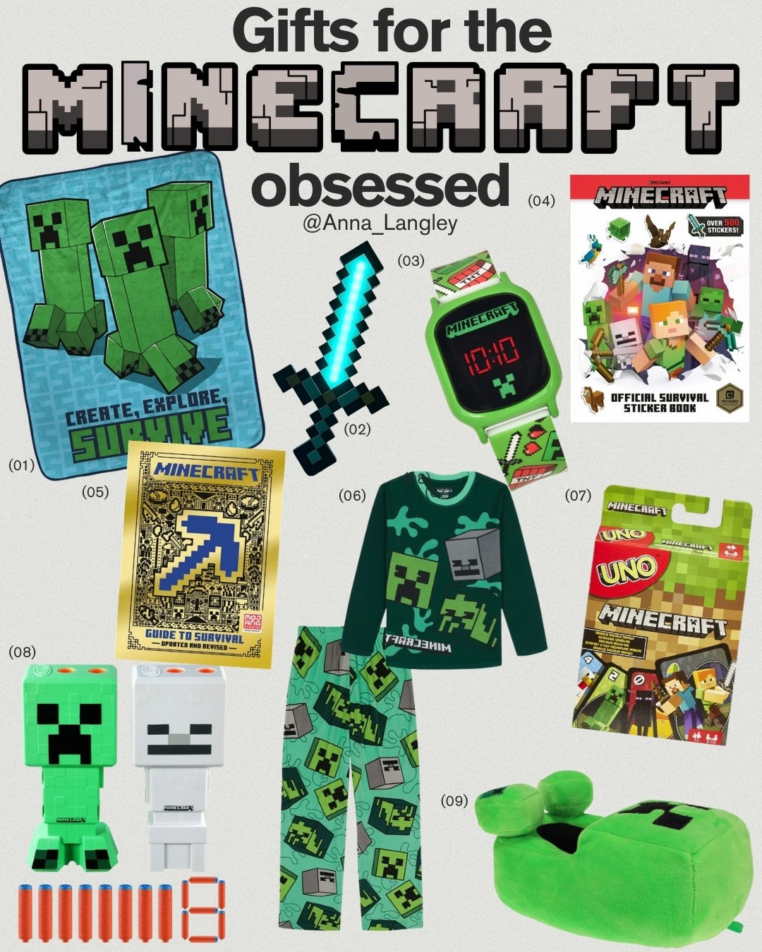 For the kid who eats, sleeps, and breathes Minecraft ⛏️🟩
This gift guide is packed with fun, screen-free finds and fan favorites that any Minecraft-obsessed kid would lose their mind over. Perfect for birthdays, holidays, or surprise rewards!
#minecraftgifts #minecraftkids #minecraftgiftideas #gamingkidgifts #kidsgiftguide #boymomgifts #giftideasforkids #birthdaygiftideas #christmasgiftideas #giftguideforkids #parentapproved #screenfreegifts #coolkidgifts #ltkids #ltkfamily #ltkfinds #ltkholiday #amazonfinds #giftideas2025

#LTKKids
