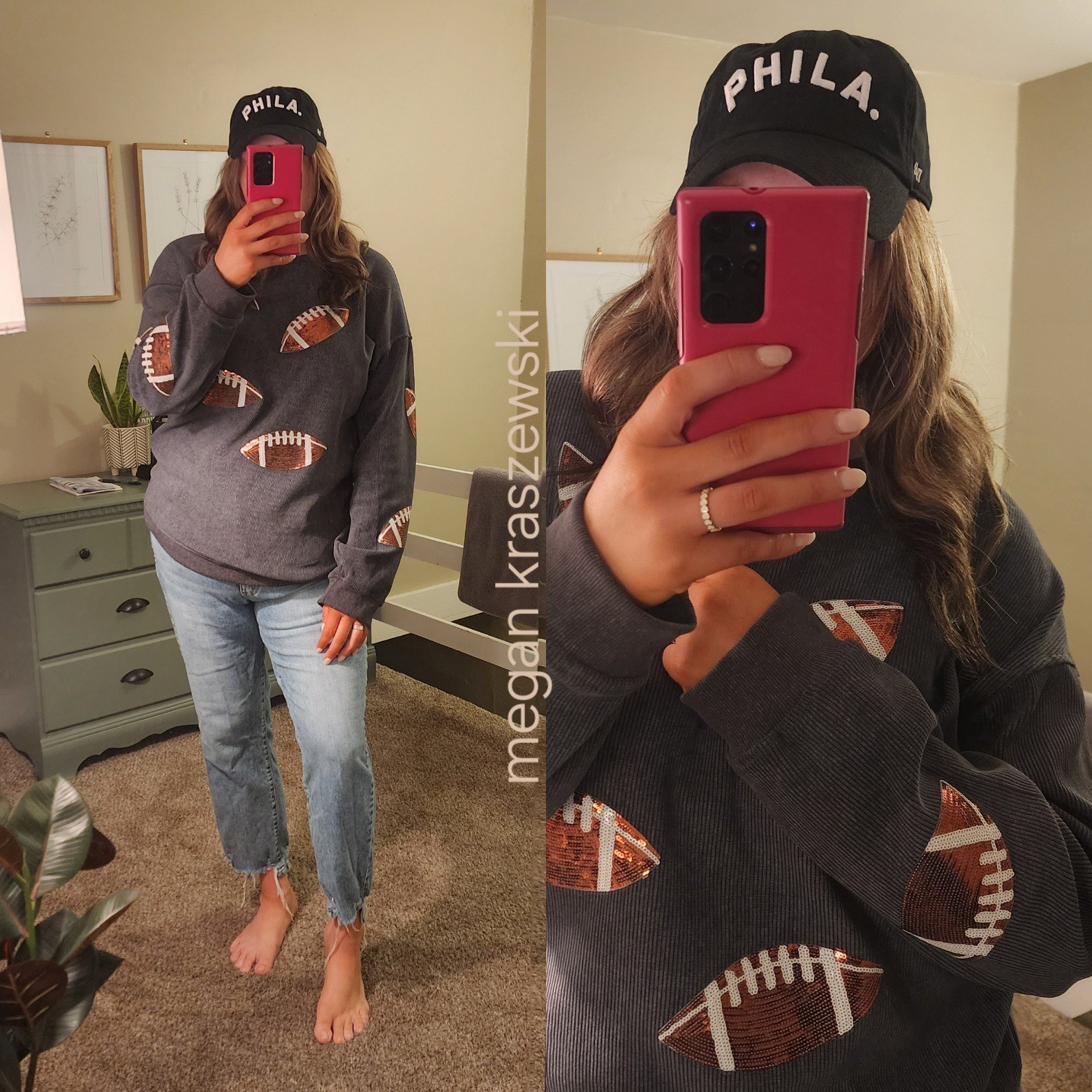 Superbowl weekend is among us! 🏈 #gamedayattire #sequinfootballshirt 

#LTKWatchNow #LTKSeasonal #LTKMostLoved