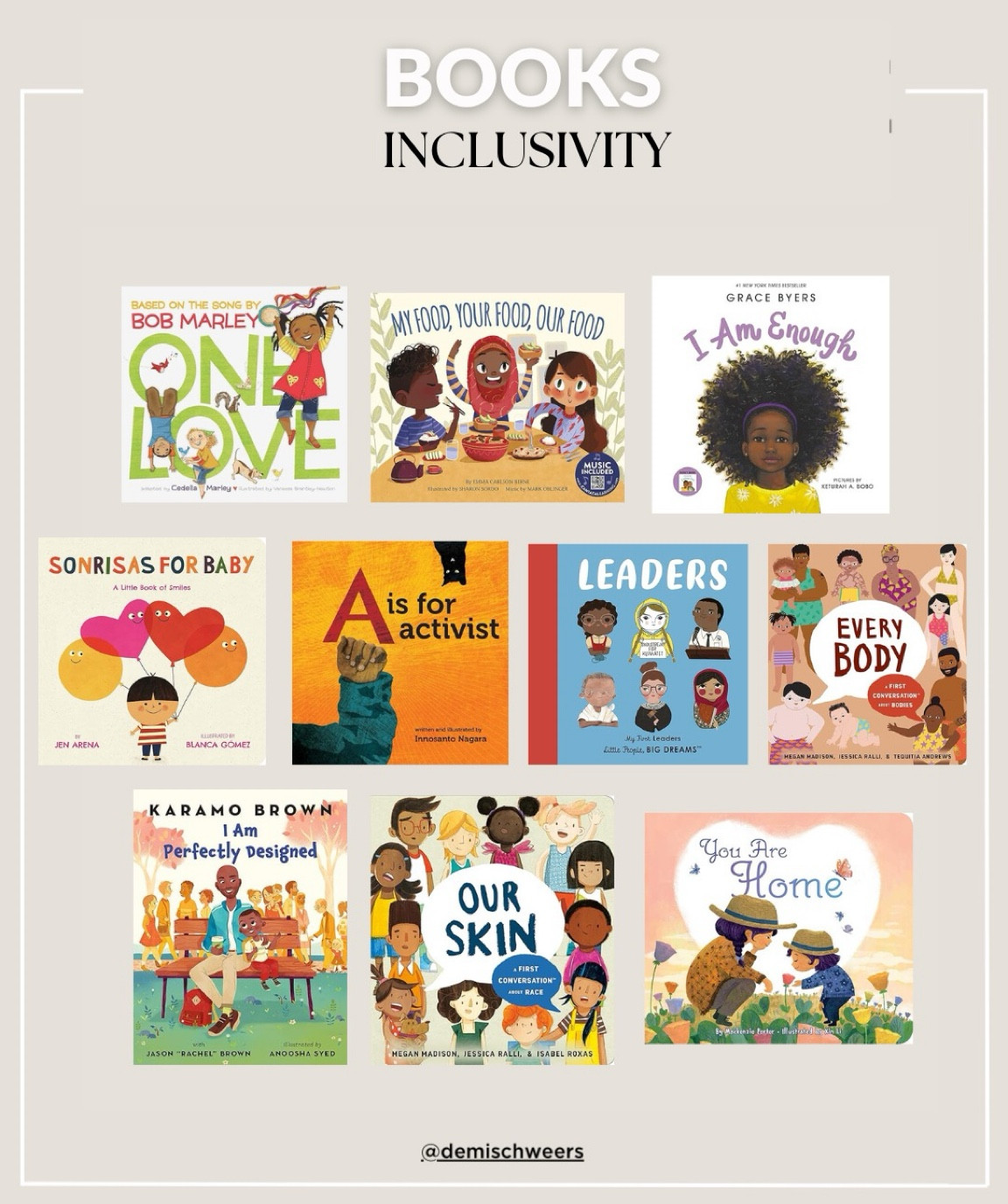 Books about inclusivity for kids

#LTKBaby #LTKFamily #LTKKids