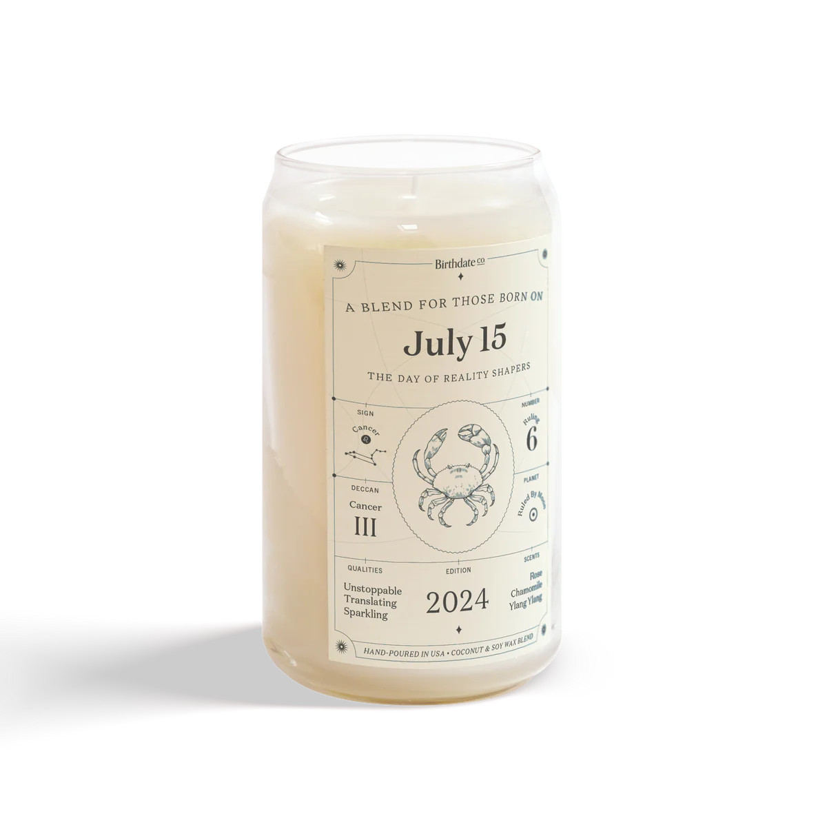 The July Fifteenth Candle | Birthdate Co
