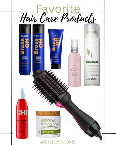 My favorite hair car products for dark colored hair. What I use to care for my colored hair to get rid of brassy tone. How I care for my hair and go 7-10 days between shampoos. 

#LTKFind #LTKstyletip #LTKunder50