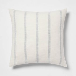 Oversized Woven Striped Throw Pillow - Threshold™ | Target