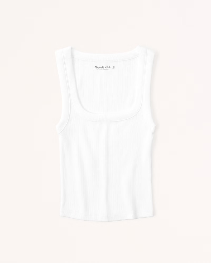 Essential Rib Boy Tank | Abercrombie & Fitch (US)