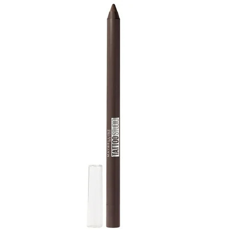 Maybelline Tattoo Studio Waterproof Eyeliner Pencil Makeup, Bold Brown | Walmart (US)