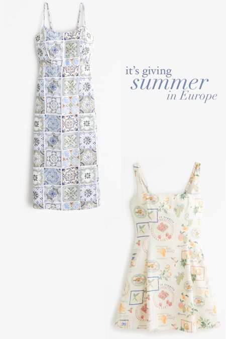 Both of these dresses would be PERFECT for Europe. I would tie a white sweater around my neck or layer a linen button down over + add sandals or sneakers 

#LTKeurope #LTKtravel #LTKSpringSale