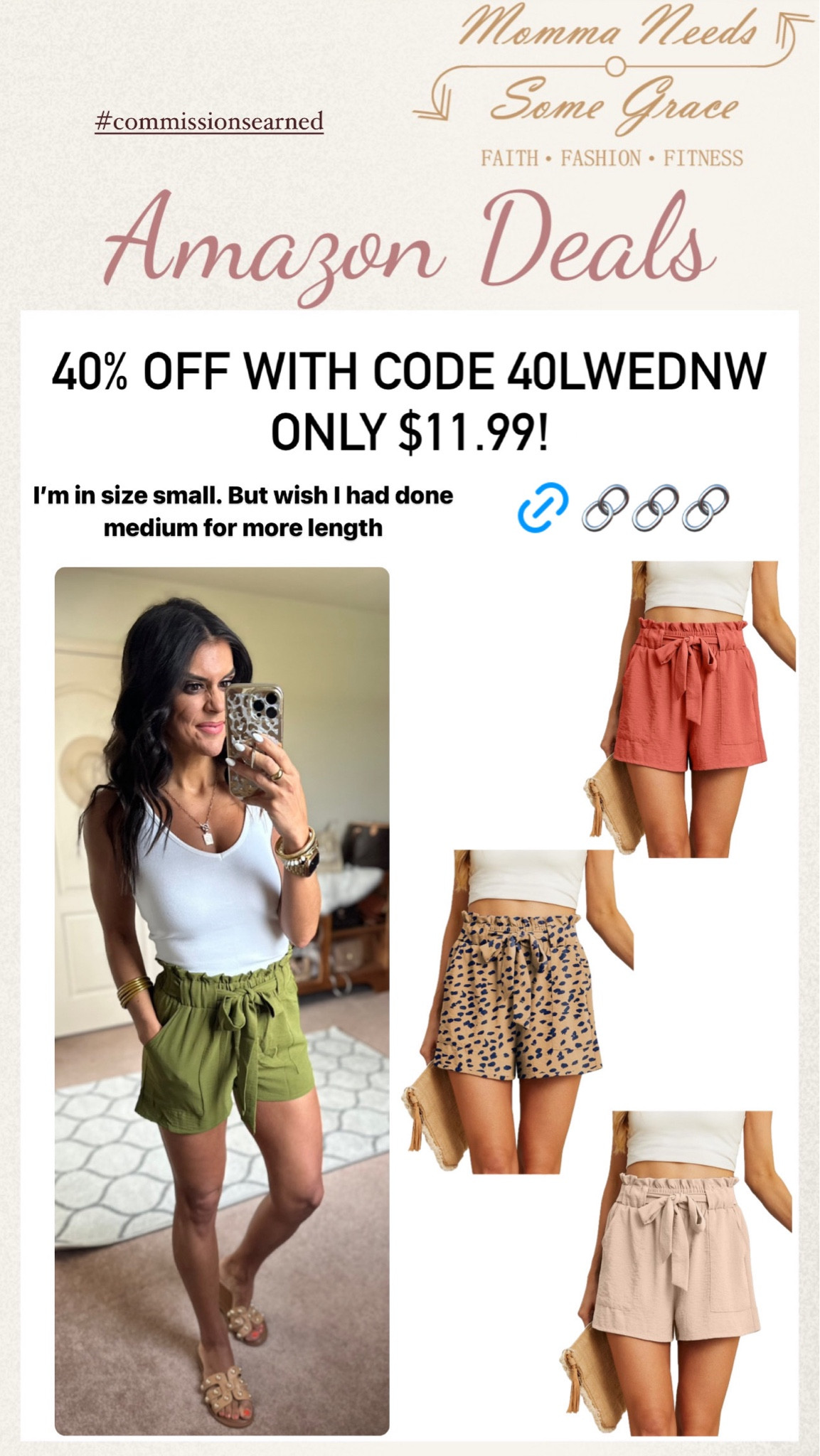The cutest summer shorts! 

I’m in a small


#LTKFindsUnder50 #LTKSaleAlert #LTKSummerSales