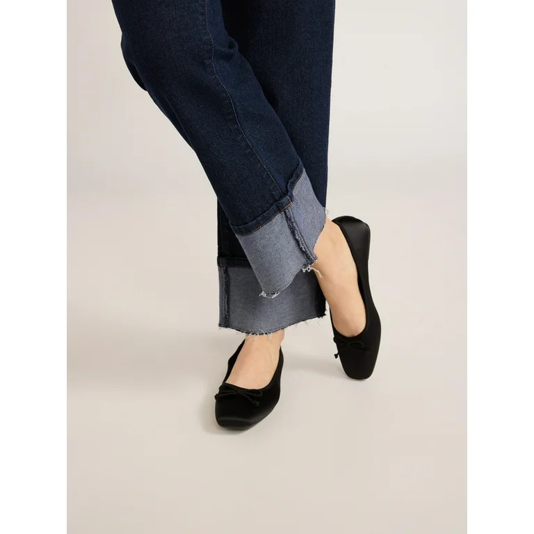 Scoop Women's Benton High Rise Straight Jeans, Sizes 0-20 | Walmart (US)