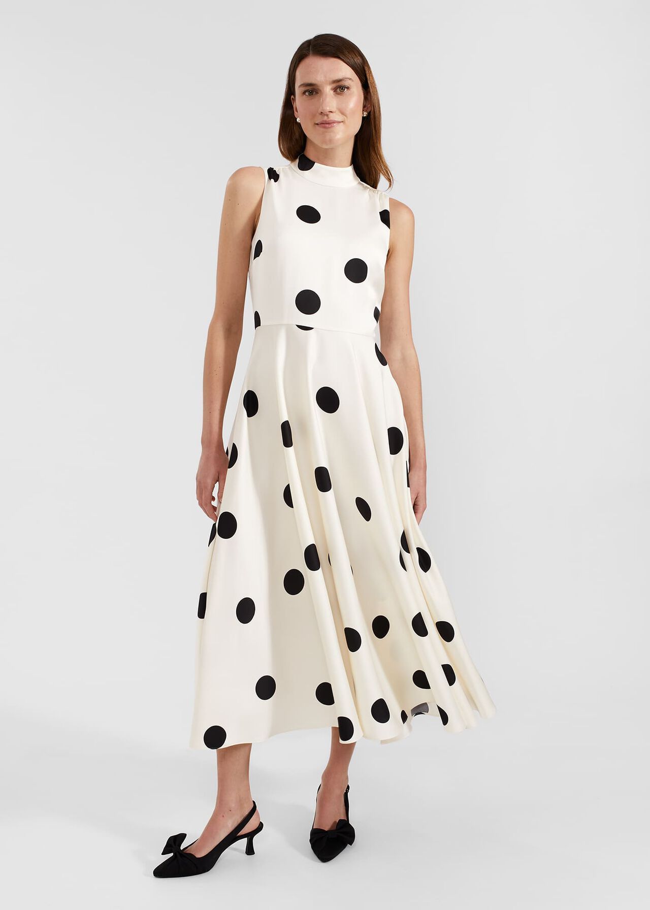 Mia Spot Dress | Hobbs