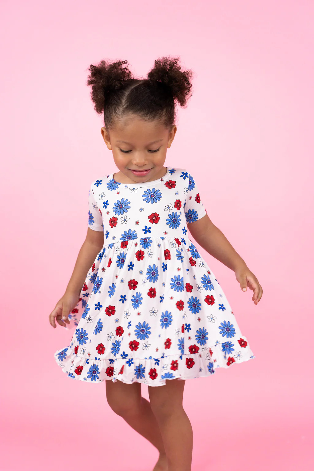 EXCLUSIVE FREEDOM BLOOMS DREAM RUFFLE DRESS | DREAM BIG LITTLE CO