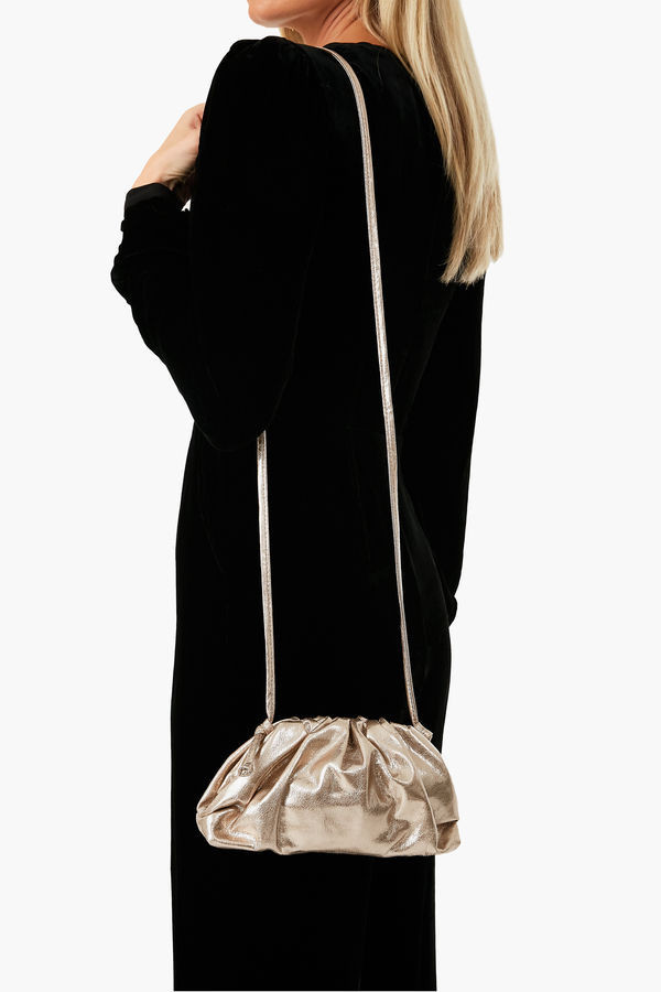 Gold Metallic Monica Bag | Tuckernuck (US)