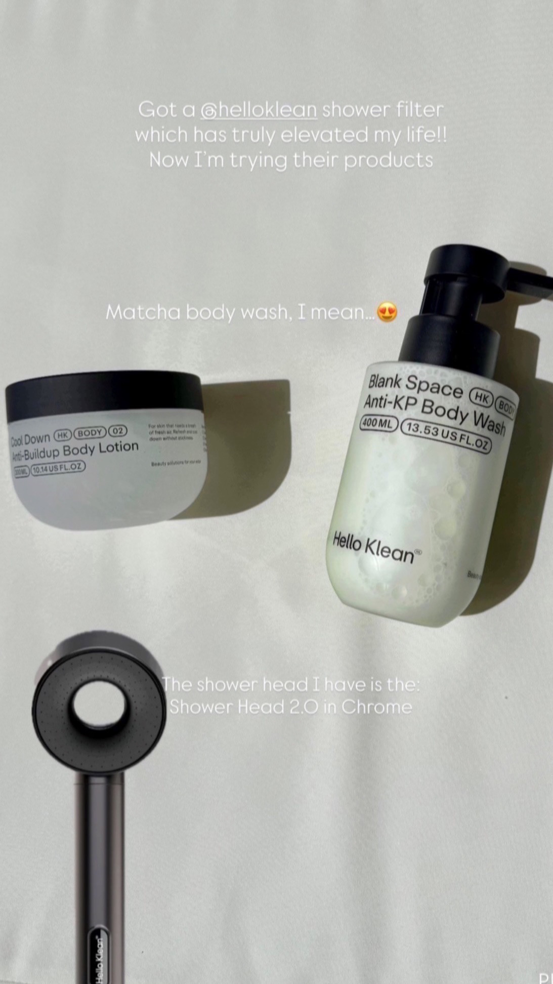 The Hello Klean shower head has changed my hair and skin. Now I am trying their product range! #HelloKlean #haircare #skincare 

 #LTKbeauty