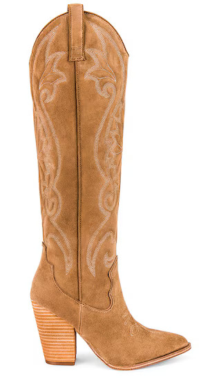 Lasso Boot in Chestnut | Revolve Clothing (Global)