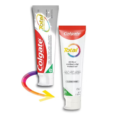 Colgate Total Toothpaste - Clean Mint - 5.1oz | Target