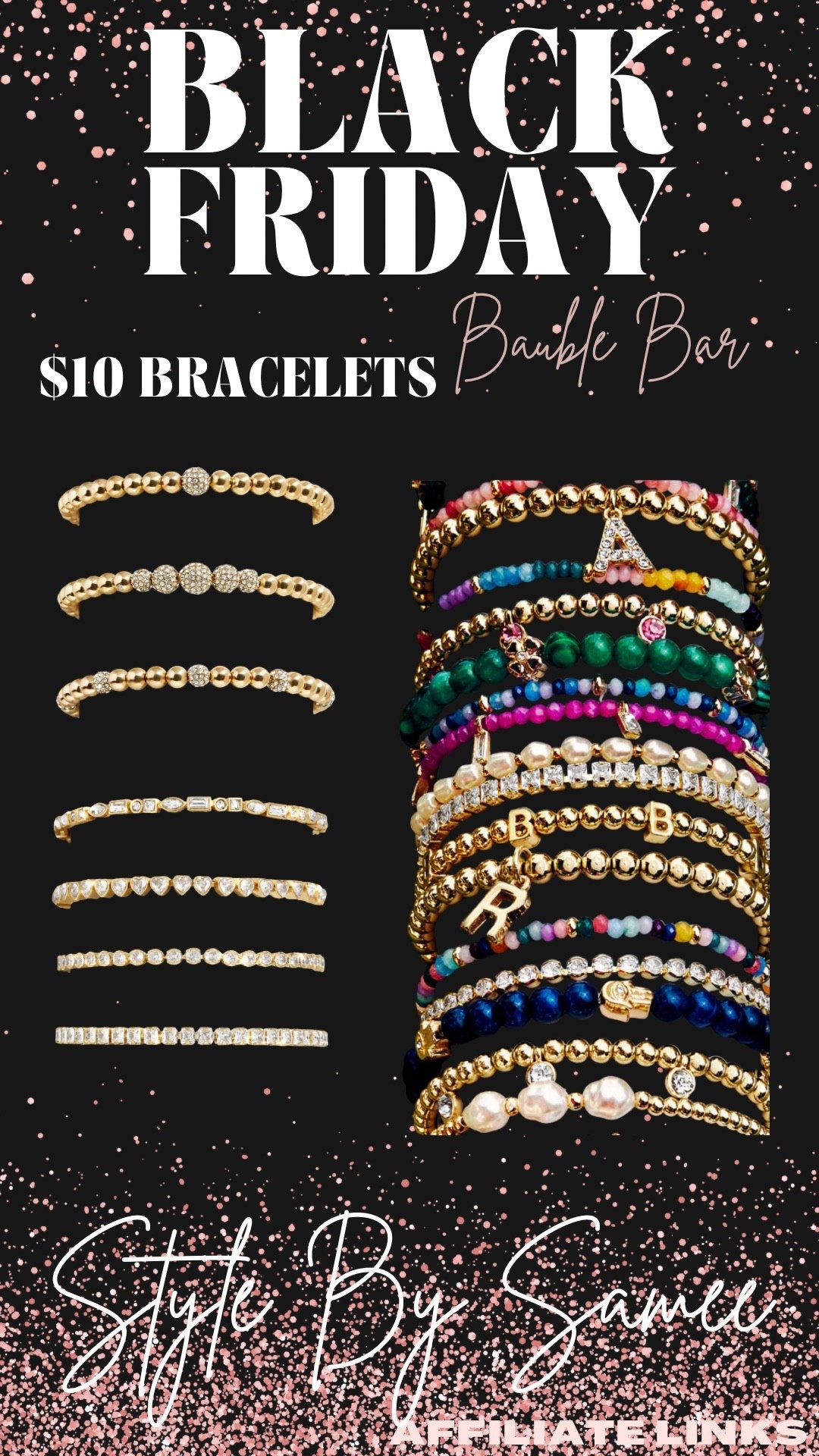 Stackable Bracelets. 

Black Friday | bauble bar | jewelry | 

#LTKGiftGuide #LTKHoliday #LTKCyberWeek