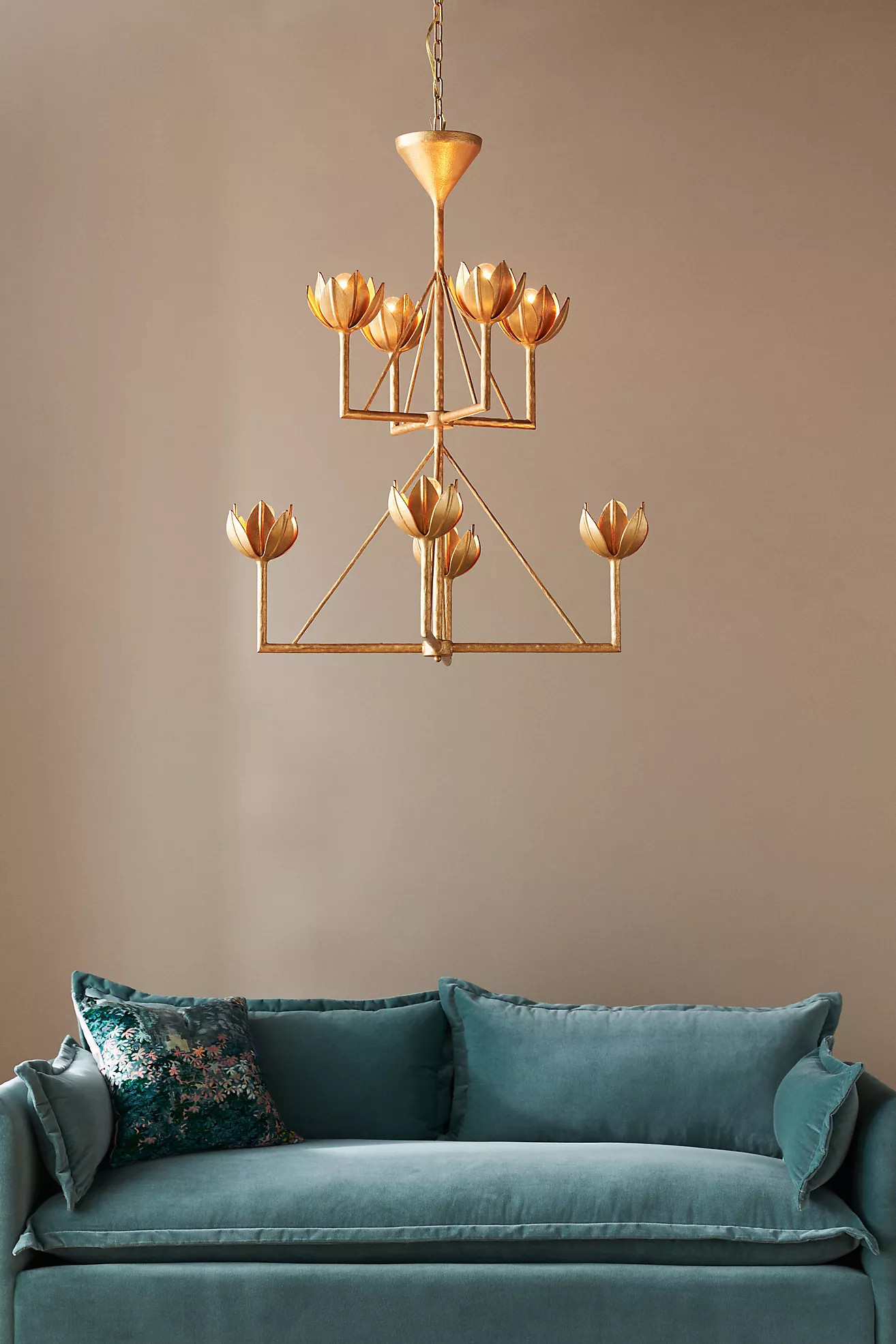 Alberto Two-Tier Chandelier | Anthropologie (US)