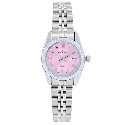 Peugeot Luxury Small Face Fluted Bezel Bracelet Watch- 25MM in Two Tone at Nordstrom | Nordstrom