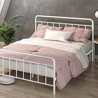 Zinus Florence Metal Platform Bed Frame / Mattress Foundation / No Box Spring Needed, Full | Amazon (US)
