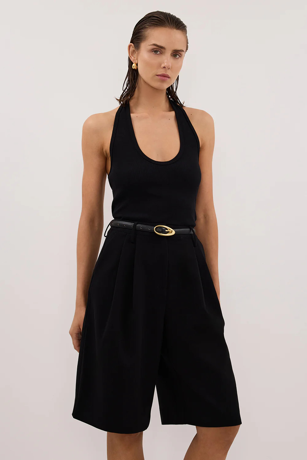 WESTWOOD BLACK BERMUDA SHORT | DISSH