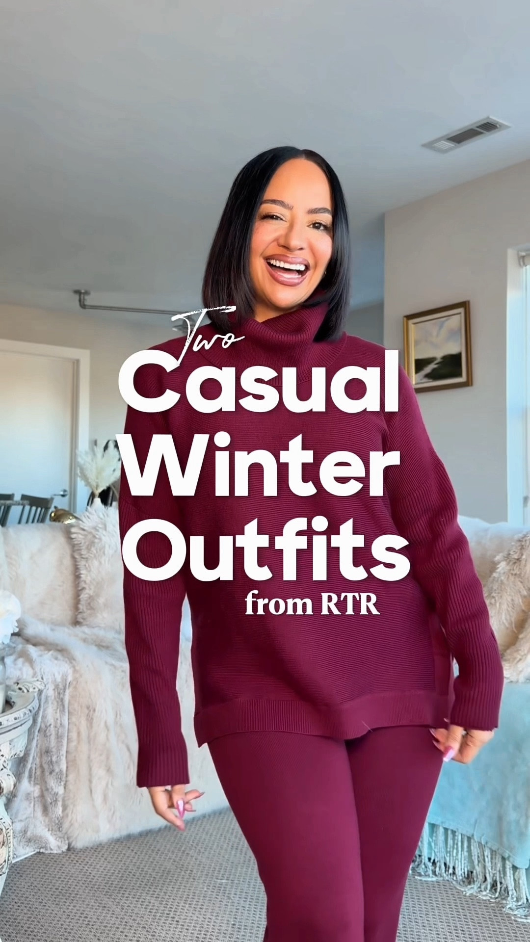 WINTER CASUAL OUTFITS 🤍 One is super casual weekend vibes and chill and one is more elevated casual that even works for a low key date night. These jackets are chef’s kiss (hello the leopard print x Sherpa moment) and that denim jumpsuit? YES. 🙌🏽 

#LTKootd #LTKOver40 #LTKPetite