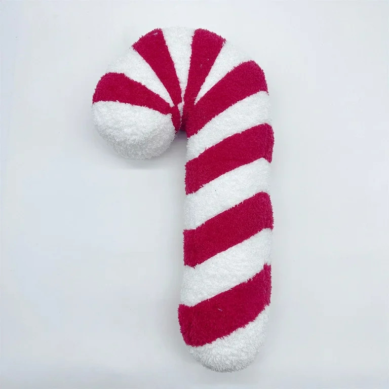 Stiwee Holiday Time Candy Cane Plush Toy Candy Cane Pillow, Christmas Throw Pillow, 17 Inch Candy... | Walmart (US)