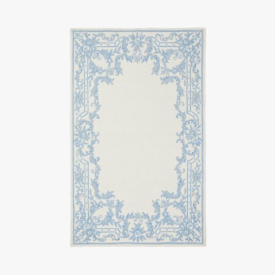 LoveShackFancy Ornate Border Rug | Pottery Barn Teen