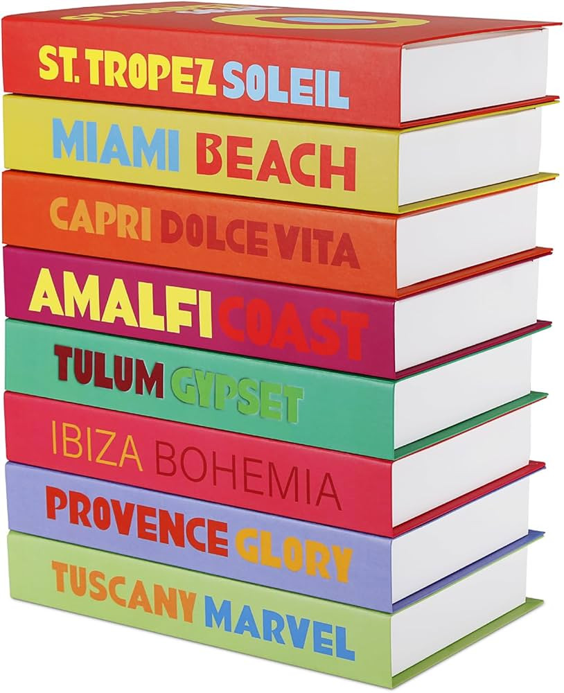 ENGYAS 8 Pcs Fake Books for Decoration,Designer Luxury Modern Fake Decorative Books for Home Deco... | Amazon (US)