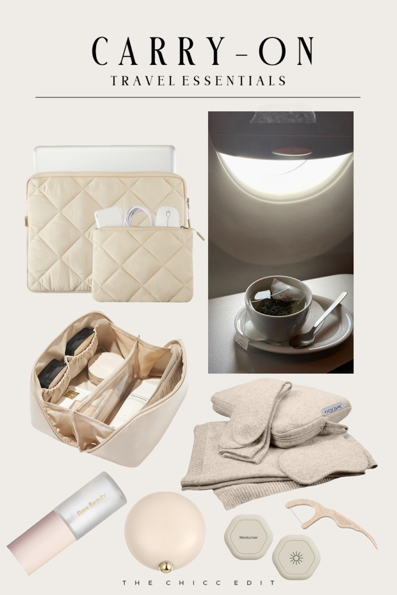 CARRY-ON ESSENTIALS 🛩️

#flight #travel #carryon #luggage #amazon floss hand sanitizer magnetic case rare beauty lip balm makeup bag pill case 

#LTKOver40 #LTKBeauty #LTKTravel