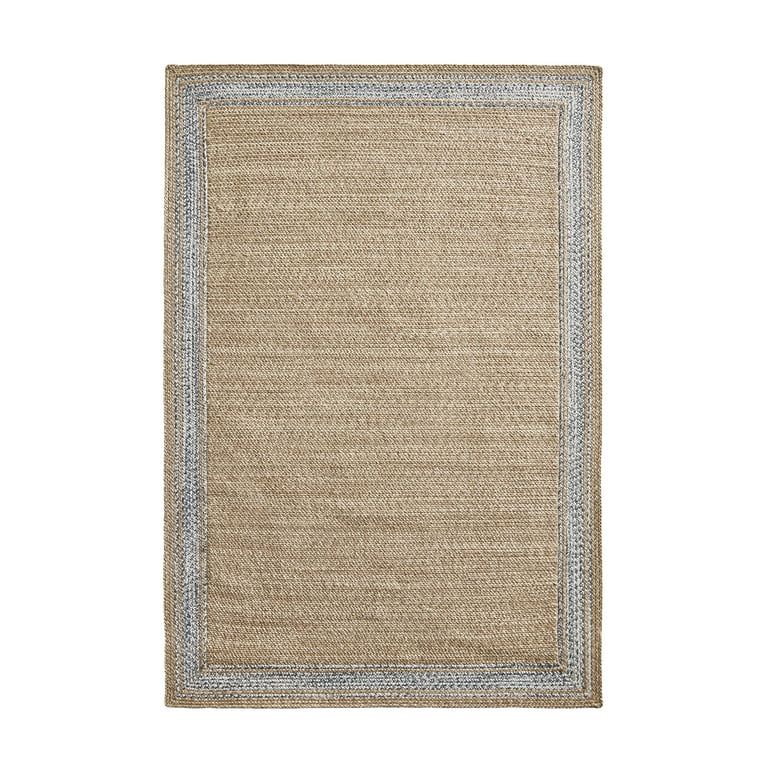 Better Homes & Gardens Denim Natural Braided Rug by Dave & Jenny Marrs, 5' x 7' | Walmart (US)