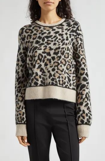 Leopard Jacquard Sweater | Nordstrom