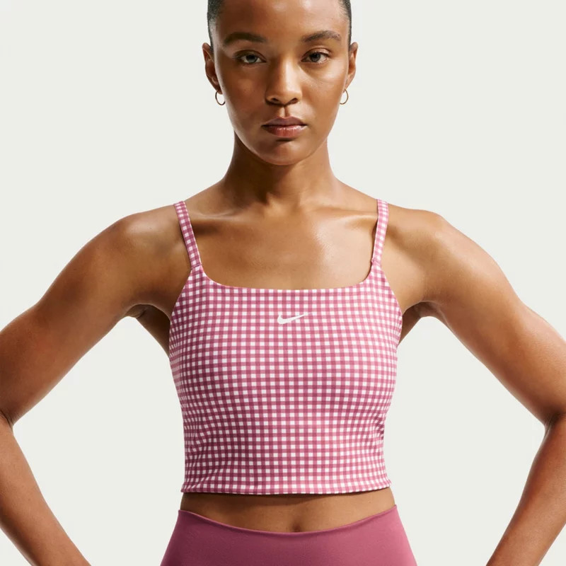 Nike Women's Dri-FIT Gingham Sports Bra | Academy Sports + Outdoors