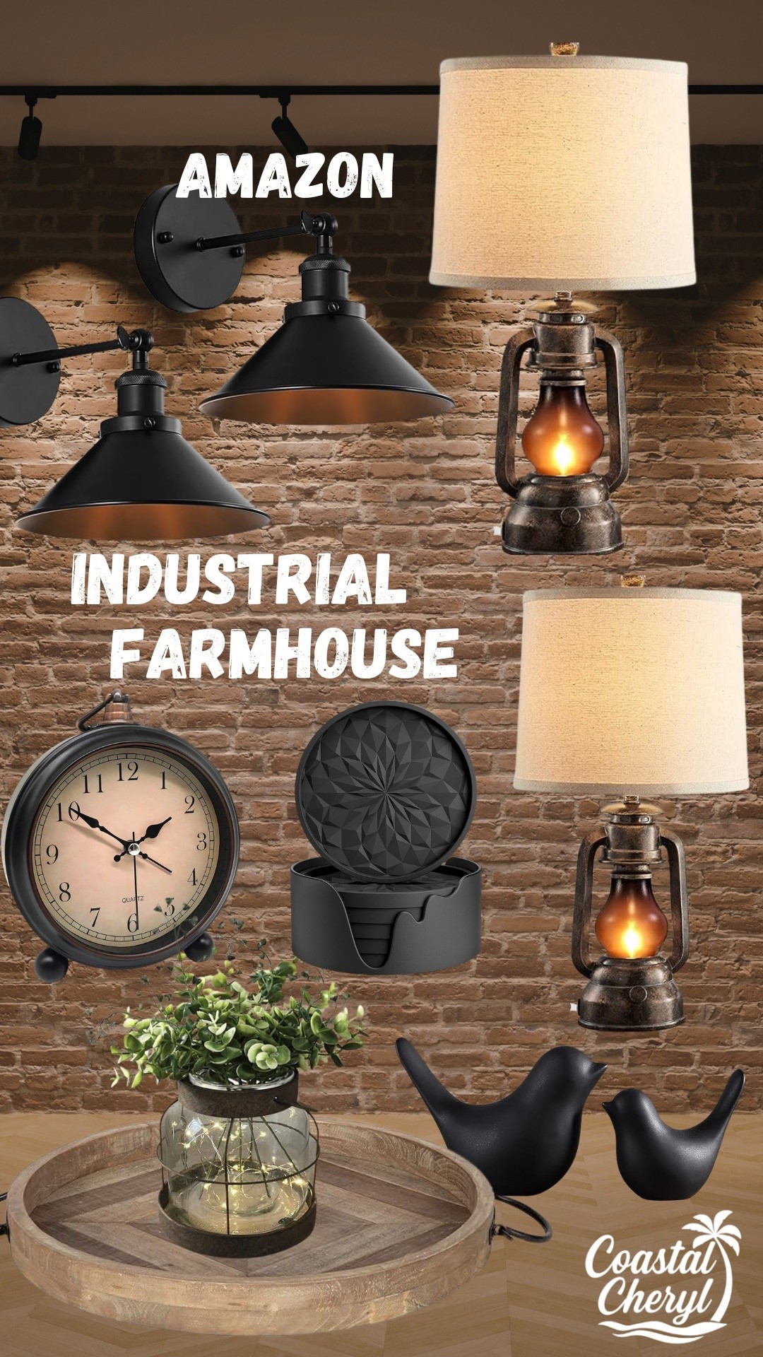 Stunning Industrial Farmhouse decor from Amazon! #industrial #farmhouse #industrialfarmhouse #home #homedecor #interiordesign

#LTKmorningroutine #LTKHome #LTKSaleAlert