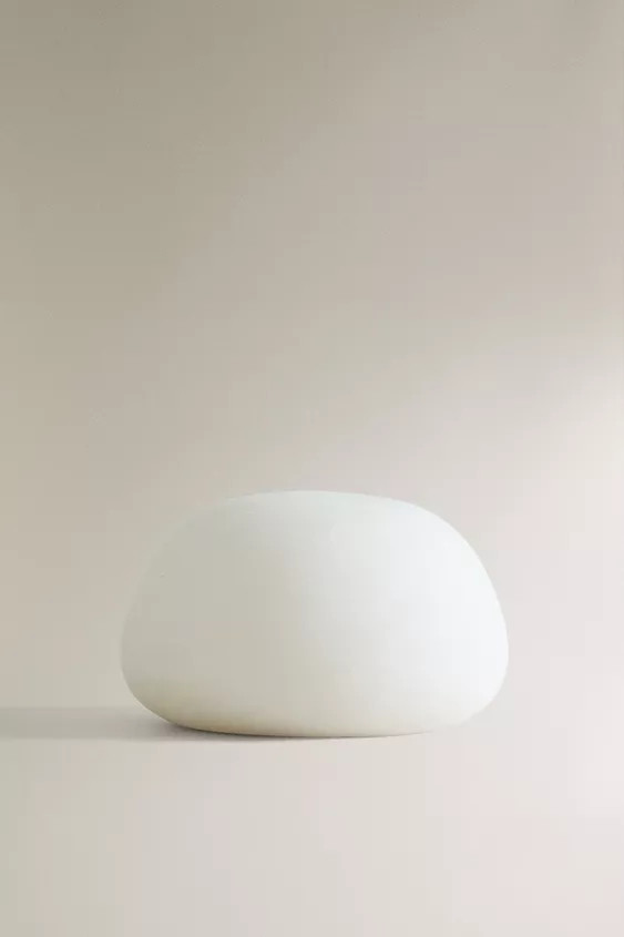 ROUND ALABASTER TABLE LAMP | Zara US
