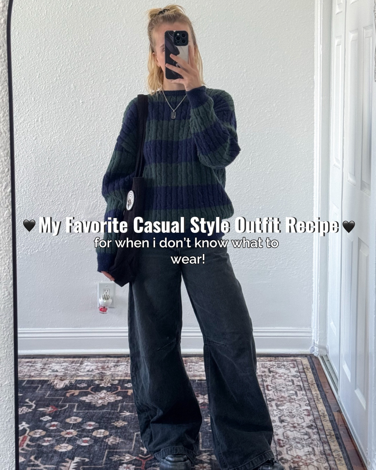 here’s an easy go-to casual outfit i like to wear! 🖤 

all i need is my favorite pacsun jeans, a cute sweater & some platform shoes :)

my sweater is older from ardene. i linked a similar one for you guys!

#LTKootd