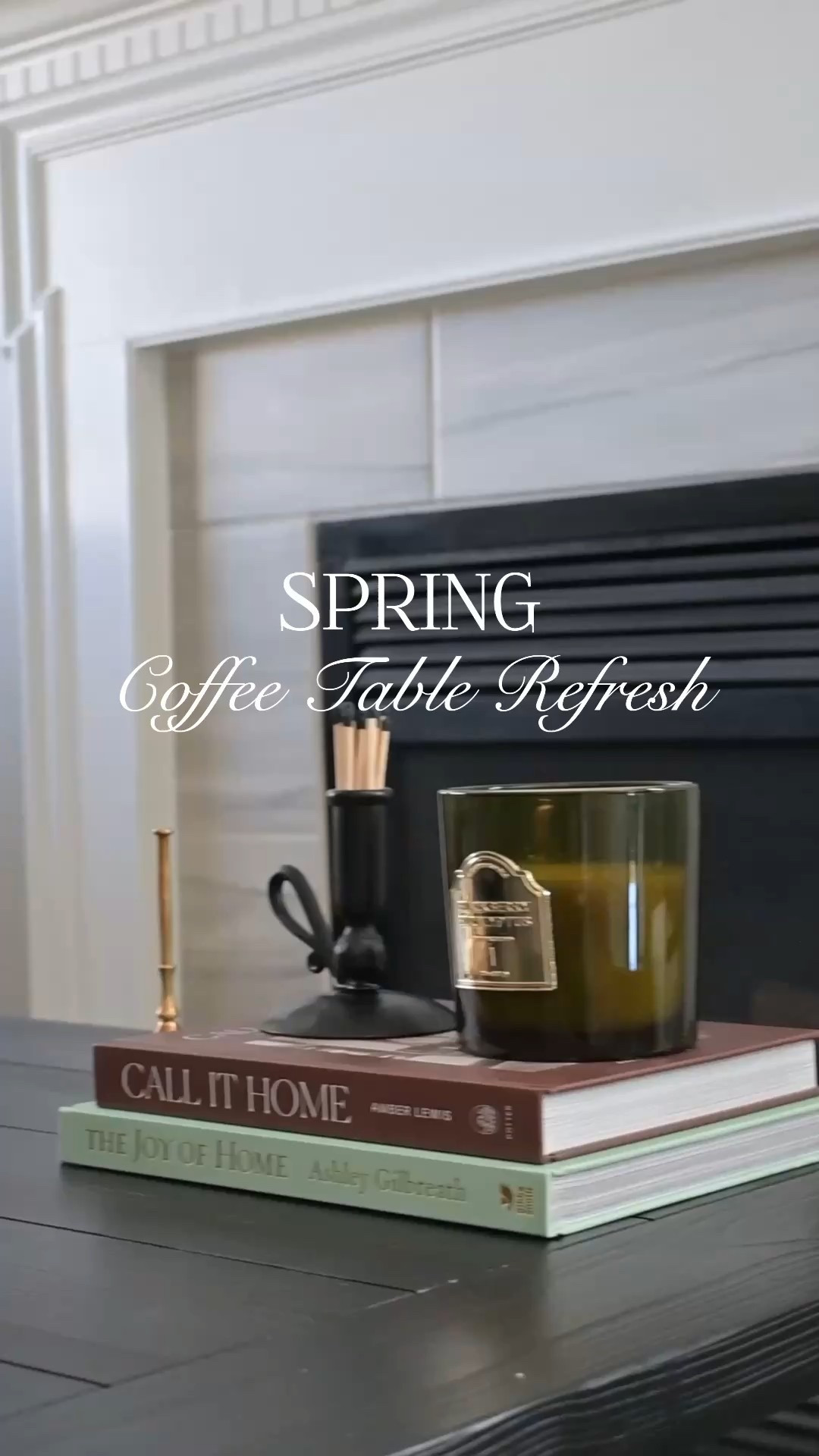Spring coffee table refresh 🌸

interior decor candle coffee table books faux flower stems vintage bell

#LTKSeasonal #LTKHome