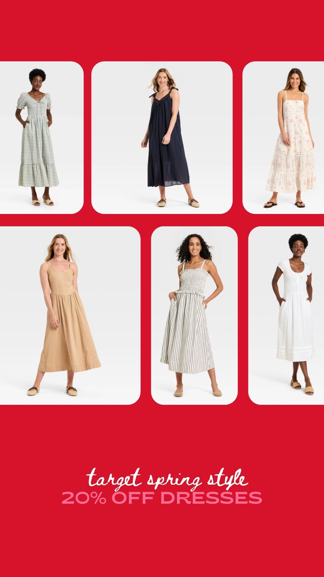 20% off dresses at target this week!! 

#LTKSaleAlert #LTKSeasonal