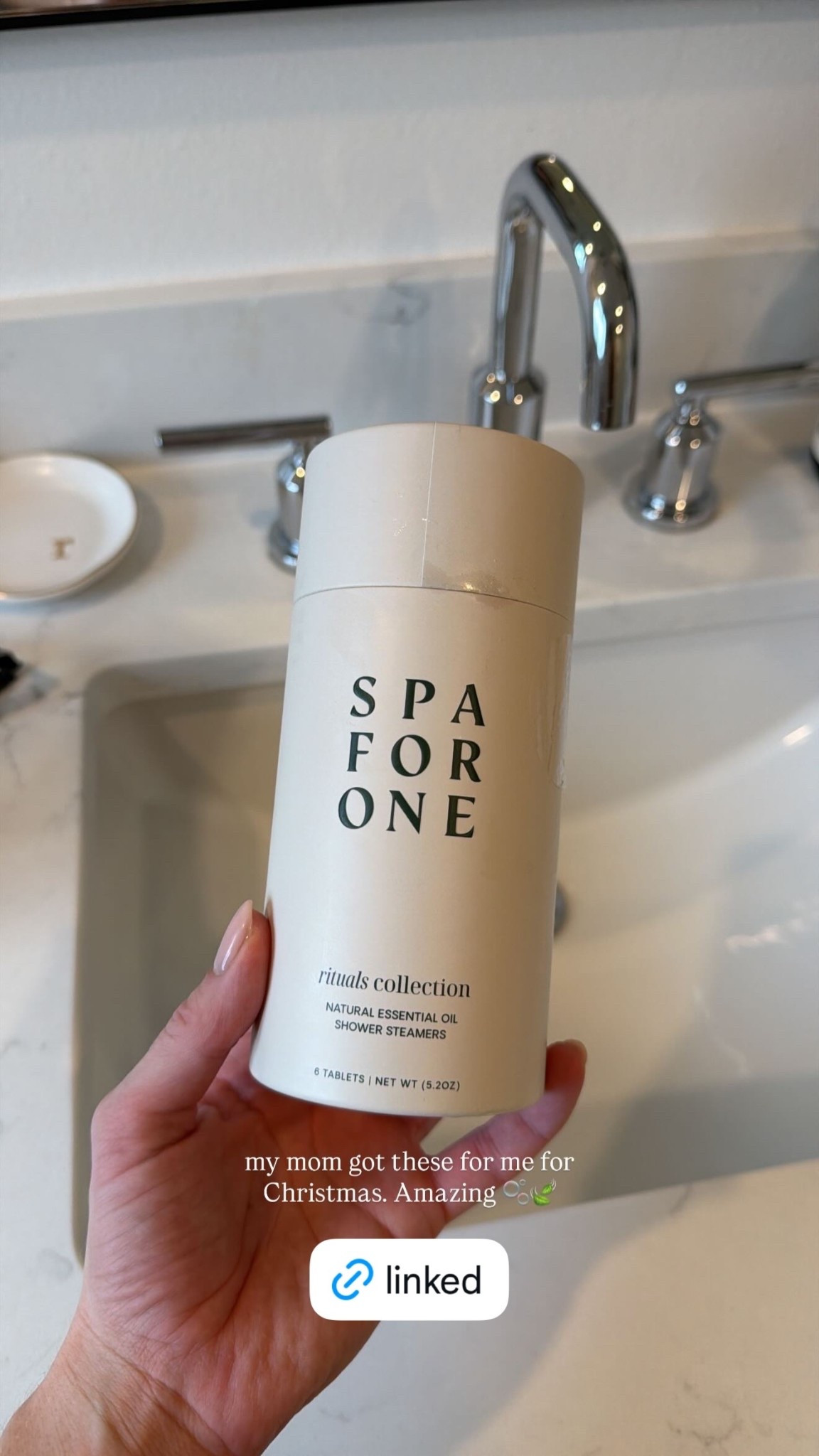 Just a little added daily luxury 🫧